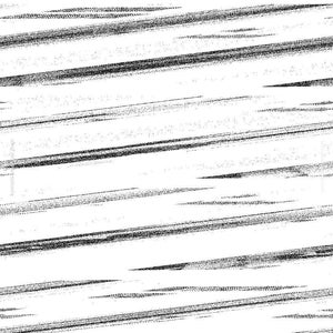 May include: Abstract black and white artwork featuring diagonal brushstrokes. The image has a textured appearance, with varying shades of gray and white creating a dynamic visual effect. The design is simple yet striking.