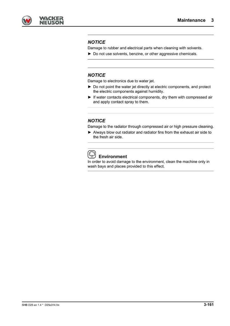 Manuale di riparazione/officina/download immediato per dumper Wacker Neuson Kramer DW20, DW30, DW40 in formato PDF. immagine 5
