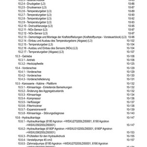 Deutz-Fahr Traktor Agrotron 6180/6180P, 6190/6190P Werkstatthandbuch | Omedelbar PDF-nedladdning bild 3