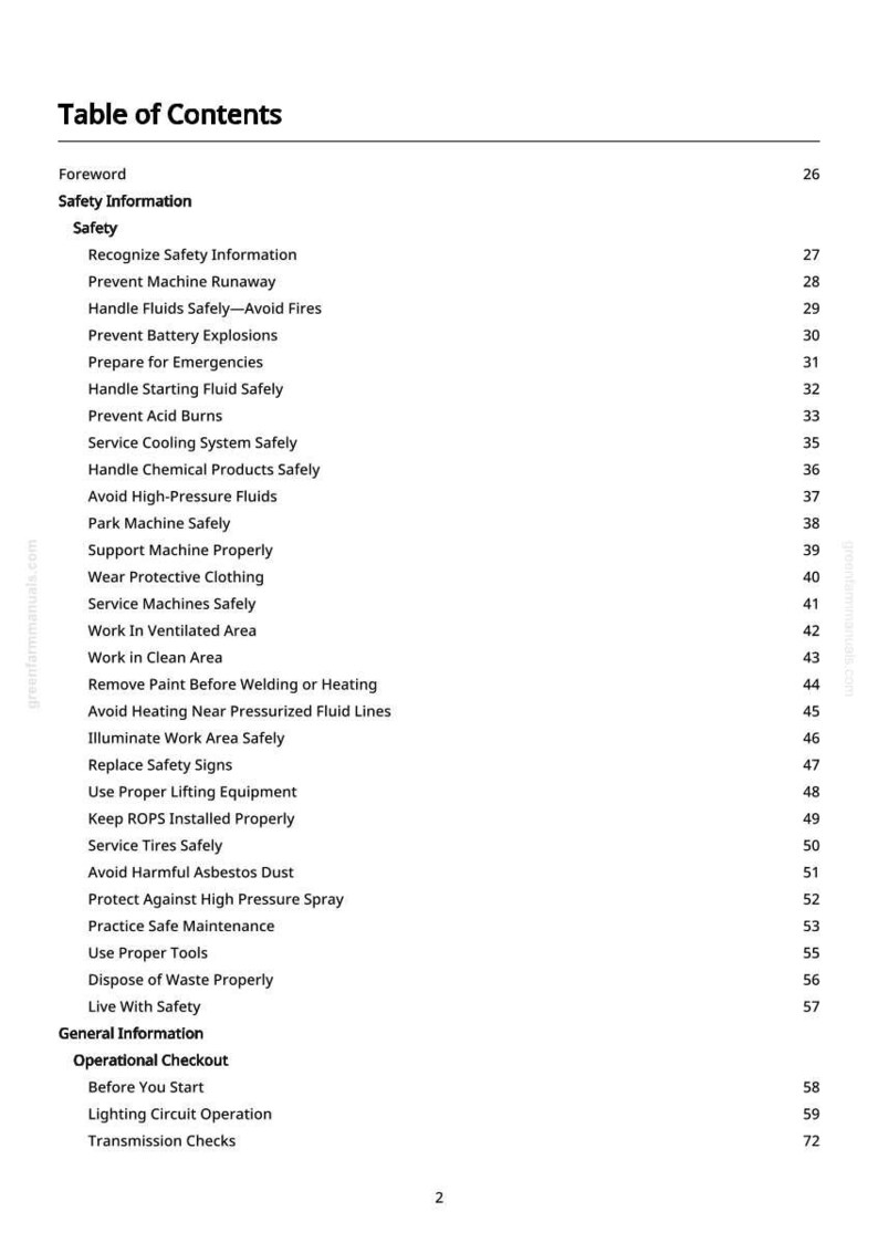 John Deere 7210, 7410, 7510 Tractor Technical Manual PDF | Instant Download image 3