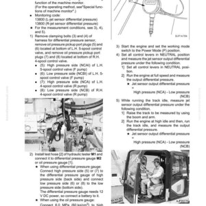 Komatsu PC800 PC850 Hydraulisk grävmaskin Servicemanual PDF bild 5