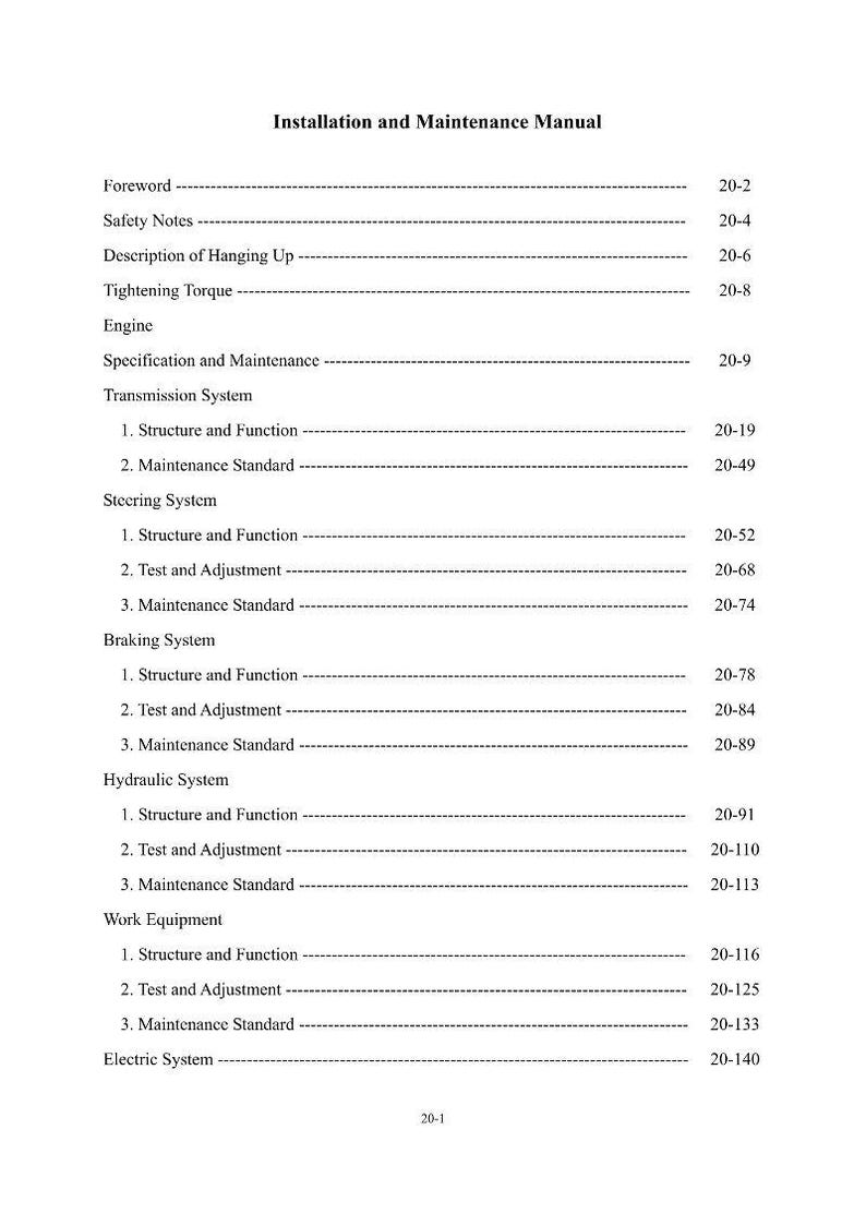 Manual de servicio de la motoniveladora HYUNDAI HG130/HG130-3 / PDF / Descarga instantánea imagen 1