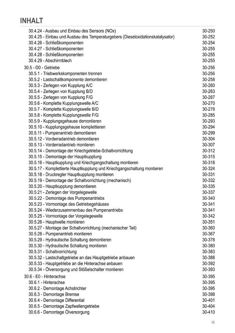 Deutz-Fahr Traktor Agrotron 6150.4 / 6150.4P, 6160.4 / 6160.4P Werkstatthandbuch | Omedelbar PDF-nedladdning bild 8
