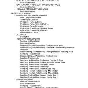 Massey ferguson Th 8043 vrd Telescopic handler Service Manual PDF | Workshop Repair | Instant Download image 6
