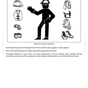 John Deere 27Czts, 35Czts grävmaskin reparationsmanual PDF | Serviceverkstad | Direkt nedladdning bild 11
