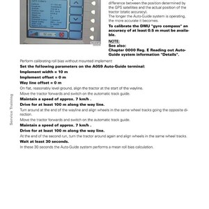 Fendt 900 Vario com3 Autoguide system Testing Instructions PDF | Service Guide | Instant Download image 4
