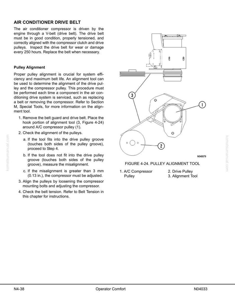 Komatsu 730E dumper servicehandbok reparation verkstad PDF nedladdning bild 10