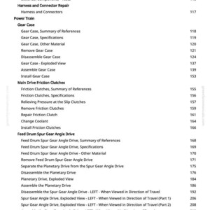 Teknisk manual för John Deere 460Pro, 475Pro, 490Pro skördeaggregat i PDF-format | Direkt nedladdning bild 3