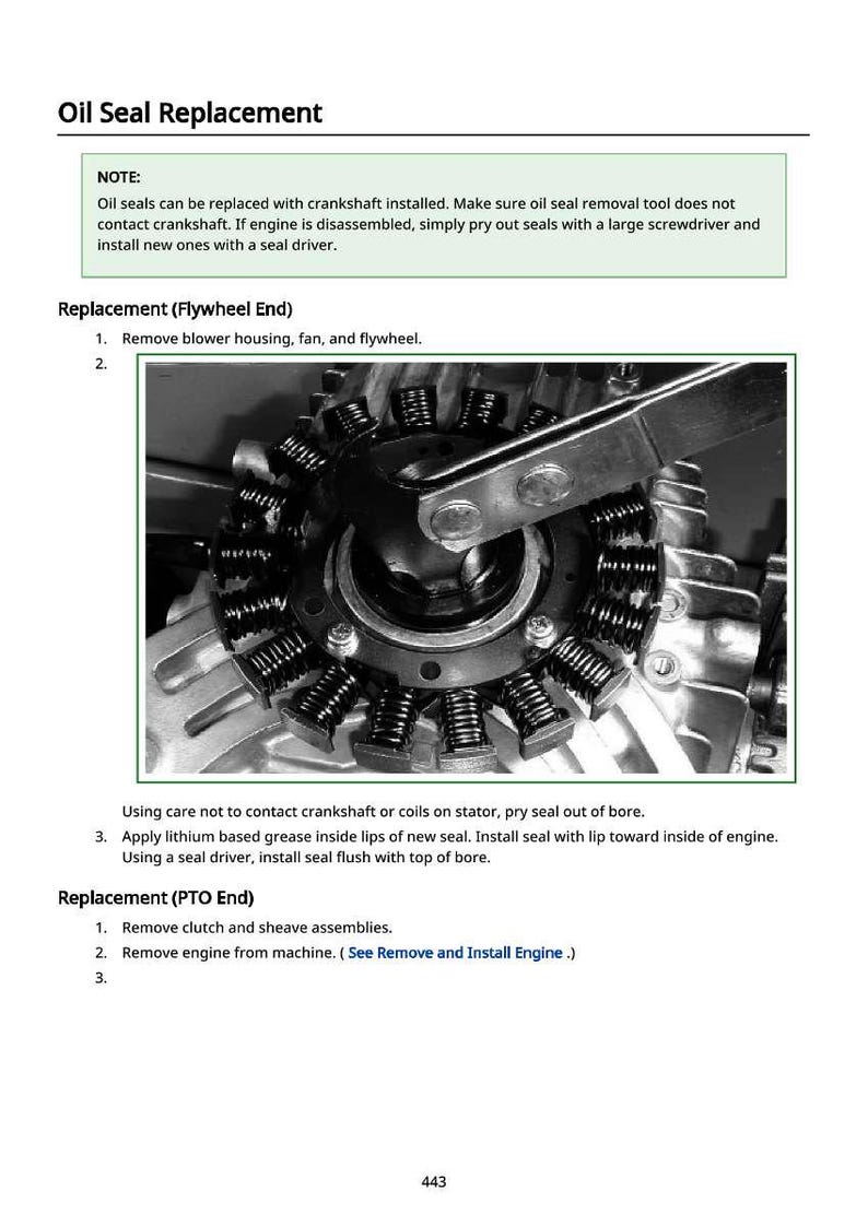 John Deere Z810, Z820, Z830, Z840, Z850 Und Z860 Z-Trak Mittelrahmenmäher Technisches Handbuch Pdf | Sofort Download Bild 5