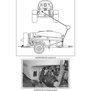 May include: Diagram of a pressure regulator solenoid, labeled "Y4". The image includes a schematic of the solenoid and a machine graphic. The text "R120" is visible. The image is in black and white.