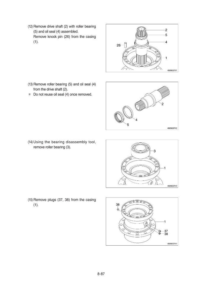 HYUNDAI R510LC-7 Crawler Excavator Service Manual | PDF | Instant Download image 5