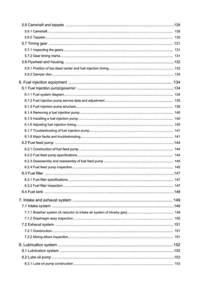 Yanmar 3Tm30 3ym20 2ym15 Marine engine Service Manual PDF | Workshop Repair | Instant Download image 9