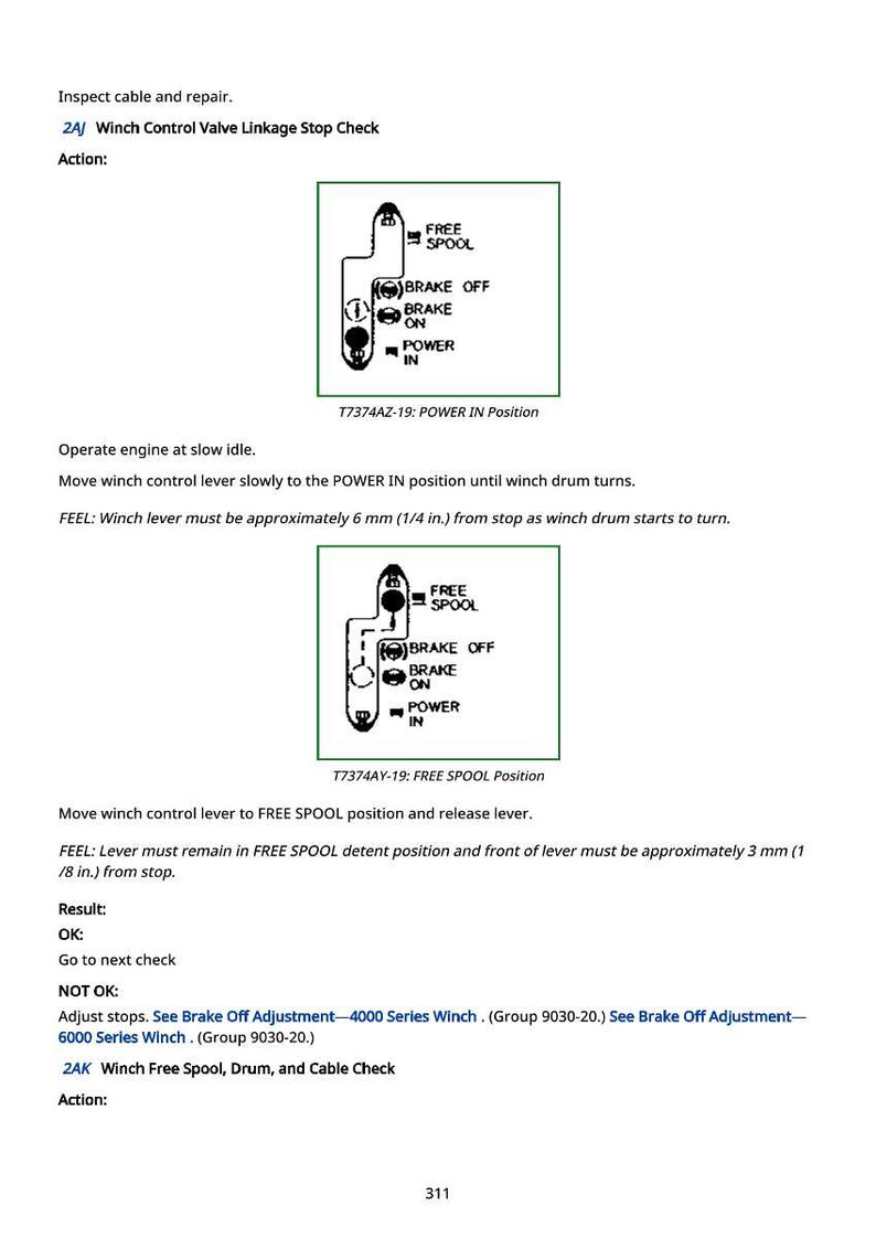 Manuale di funzionamento e collaudo del trattore forestale John Deere 640H e 648H (n. di serie -630435) in formato PDF / Download immediato immagine 4