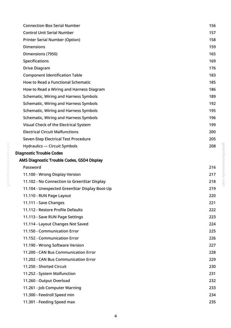 May include: A manual page detailing diagnostic trouble codes, such as communication errors and system malfunctions. It also lists dimensions, specifications, and diagrams. The page includes a list of error codes.
