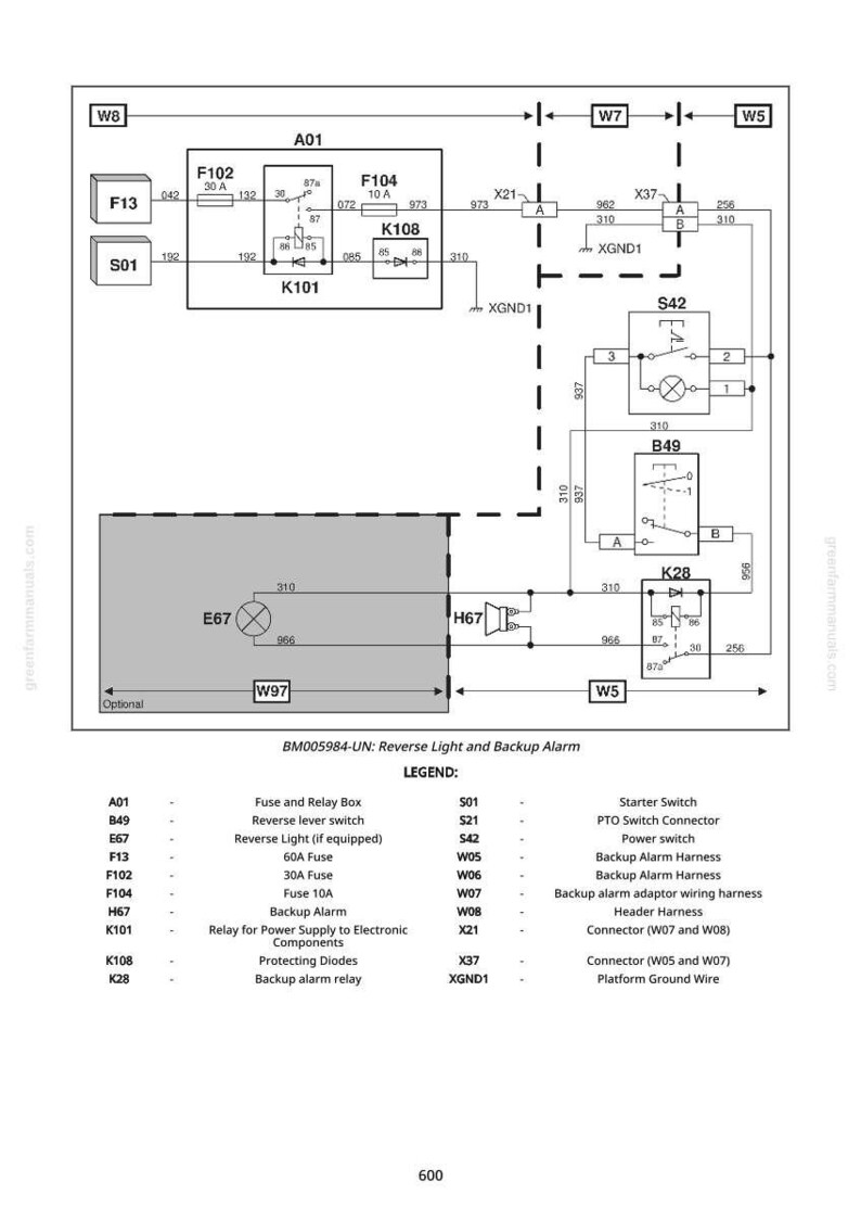 John Deere 6100J, 6110J, 6125J, 6130J Tractor Diagnostic Manual Pdf | Instant Download image 6