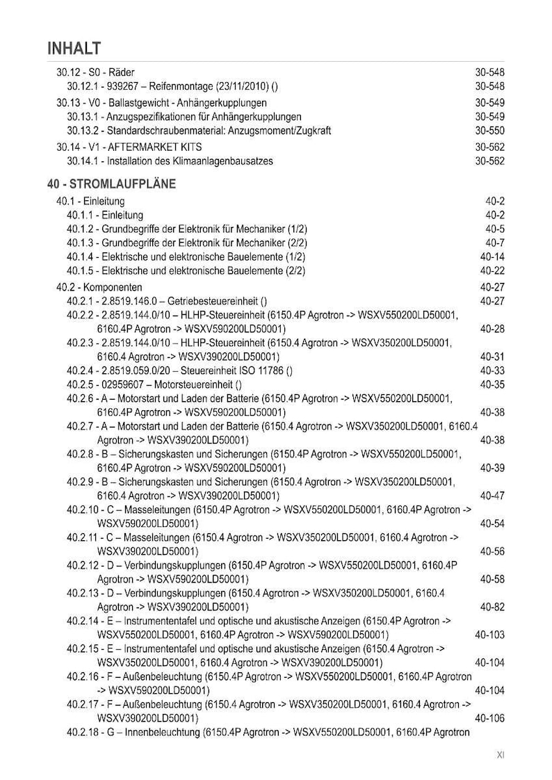 Deutz-Fahr Traktor Agrotron 6150.4 / 6150.4P, 6160.4 / 6160.4P Werkstatthandbuch | Omedelbar PDF-nedladdning bild 10