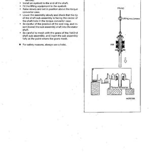 Komatsu FD100 FD115 FD135 FD150E FD160E-6 Gaffeltruck Servicemanual Reparation Verkstad Pdf Ladda ner bild 7