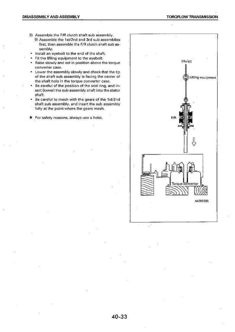 Komatsu FD100 FD115 FD135 FD150E FD160E-6 Gaffeltruck Servicemanual Reparation Verkstad Pdf Ladda ner bild 7