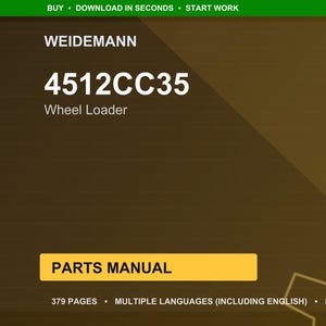 Manual de piezas de la cargadora de ruedas Weidemann 4512Cc35 en formato PDF / Catálogo ilustrado / Descarga instantánea imagen 1