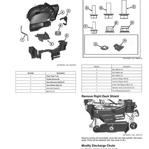 Puede incluir: Diagrama de montaje de piezas en kit y en bolsa, incluyendo pernos, tornillos y protectores. El diagrama incluye etiquetas y una lista de piezas para las series 54A, X300 y X500.