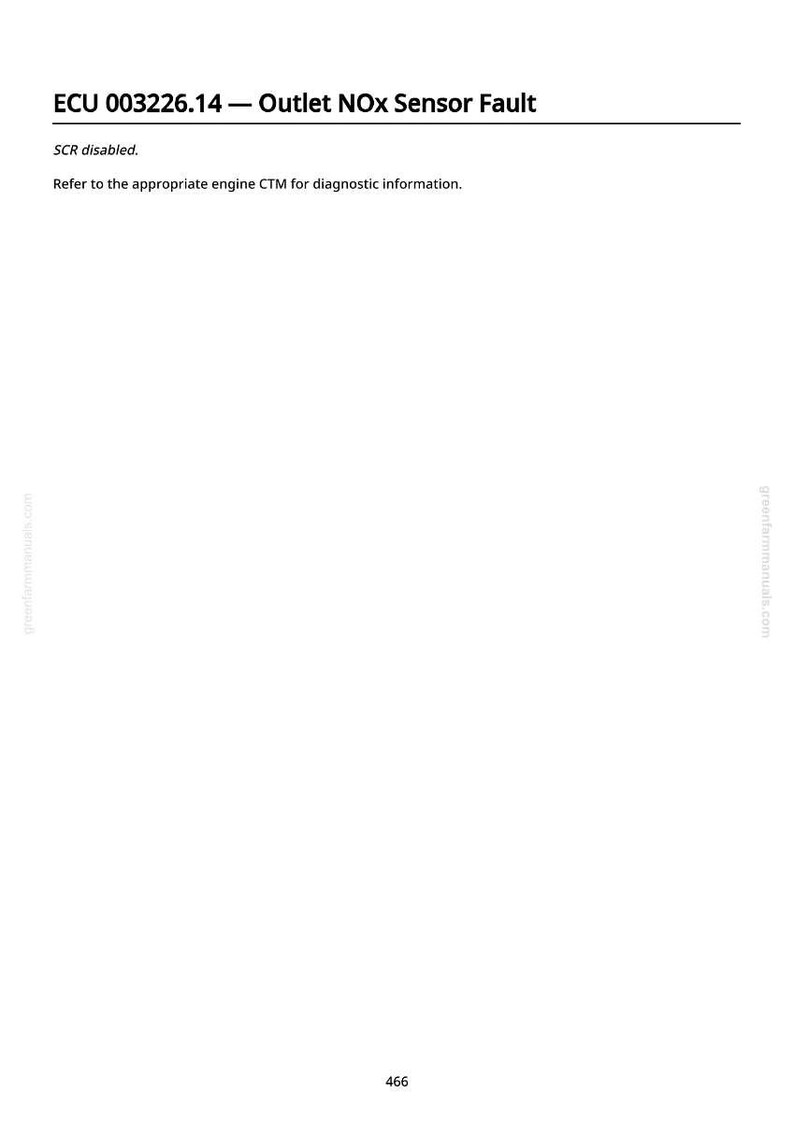 K&ouml;nnte beinhalten: Wei&szlig;e Seite mit schwarzem Text. Der Text lautet: ECU 003226.14 - Outlet NOx Sensor Fault. Darunter steht SCR deaktiviert. Der Text lautet auch: Beziehen Sie sich auf das entsprechende Motor-CTM f&uuml;r Diagnoseinformationen.