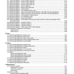Weidemann 1880 Hoftrac Service Anleitung PDF | Werkstattreparatur | Sofort Download Bild 8