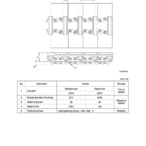 Manual de servicio de la excavadora de orugas HYUNDAI R360LC-7 / PDF / Descarga instantánea imagen 4