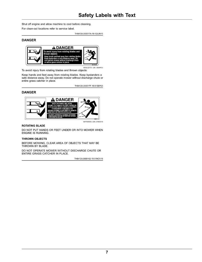 John Deere Z335e, Z335m, Z345m, Z345r, Z355e, Z355r, Z375r Mower Operator Manual PDF | Owners Guide | Instant Download image 7
