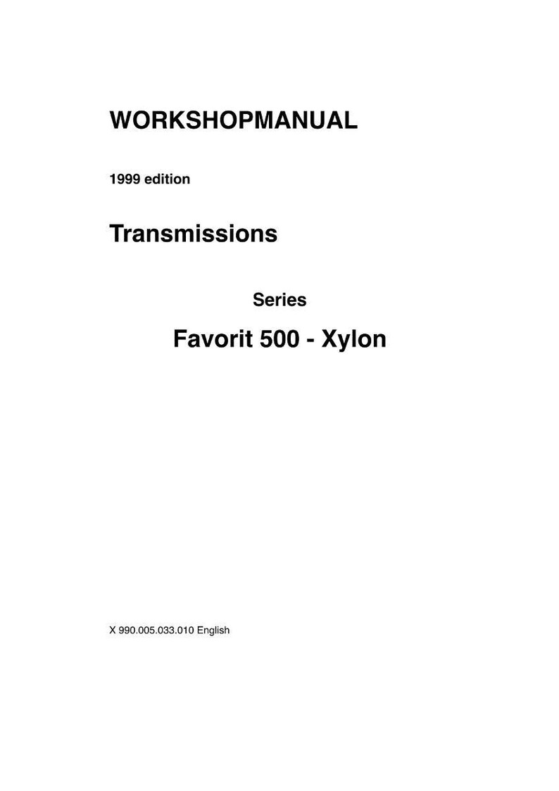 Fendt Favorit 500 xylon Transmission Workshop Manual PDF | Service Repair | Instant Download image 2