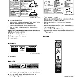 John Deere 2653B gräsklippare bruksanvisning PDF | Användarhandbok | Direkt nedladdning bild 8