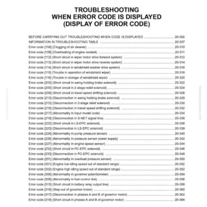 Komatsu PC130-7 hydraulisk grävmaskin servicemanual PDF bild 7