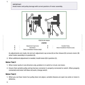John Deere C110, C110 4Lz-9, C110 4Lz-7 Skördetröskor Teknisk manual Pdf | Direkt nedladdning bild 6