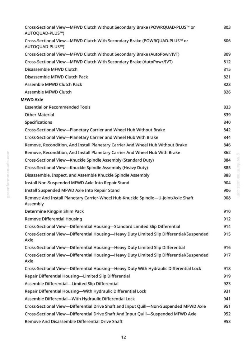 John Deere 7720, 7820, 7920 traktordiagnosmanual PDF | Direktnedladdning bild 9