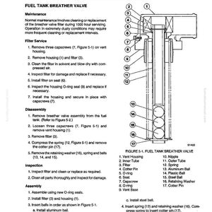 Pode incluir: Diagrama da v&aacute;lvula de respiro do tanque de combust&iacute;vel Buckeye Quick Fuel System, com pe&ccedil;as rotuladas, incluindo carca&ccedil;a de ventila&ccedil;&atilde;o, filtro e an&eacute;is de veda&ccedil;&atilde;o. Instru&ccedil;&otilde;es de manuten&ccedil;&atilde;o, desmontagem e montagem tamb&eacute;m s&atilde;o fornecidas.