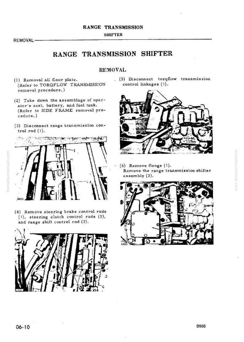 Pu&ograve; includere: Diagramma in bianco e nero della procedura di rimozione del cambio di trasmissione. Il diagramma include istruzioni testuali e illustrazioni dettagliate dei componenti e dei passaggi.
