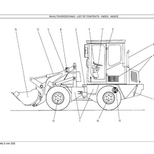 Weidemann 3004 D Radlader Teile-Handbuch PDF | Illustrierter Katalog | Sofort Download Bild 4