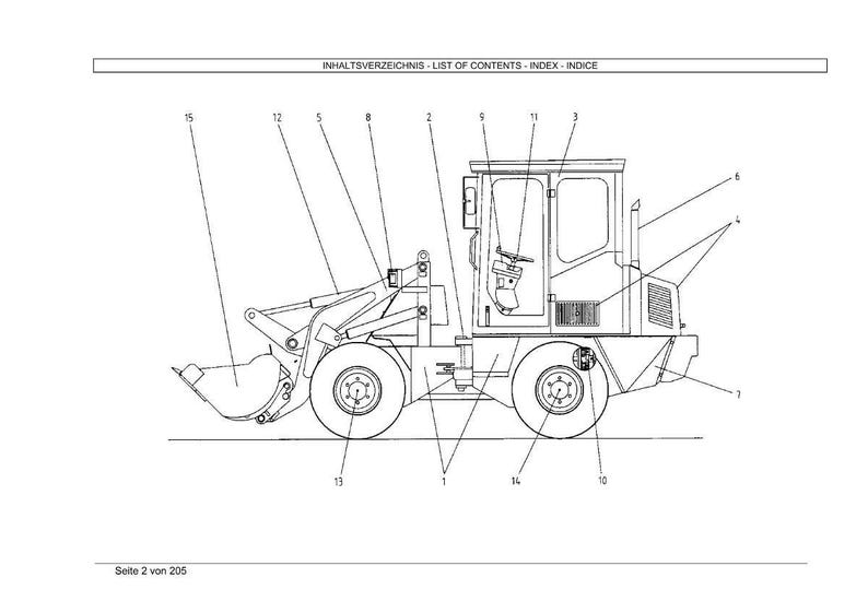 Weidemann 3004 D Radlader Teile-Handbuch PDF | Illustrierter Katalog | Sofort Download Bild 4