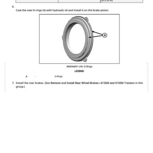 John Deere 6135 M, 6210 M, 6150 M, 6170 M, 6190 M traktorreparationsmanual i pdf-format | Service och verkstad | Direkt nedladdning bild 9