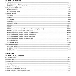 Yanmar Vio45 vio55 5 Excavator Service Manual PDF | Workshop Repair | Instant Download image 7