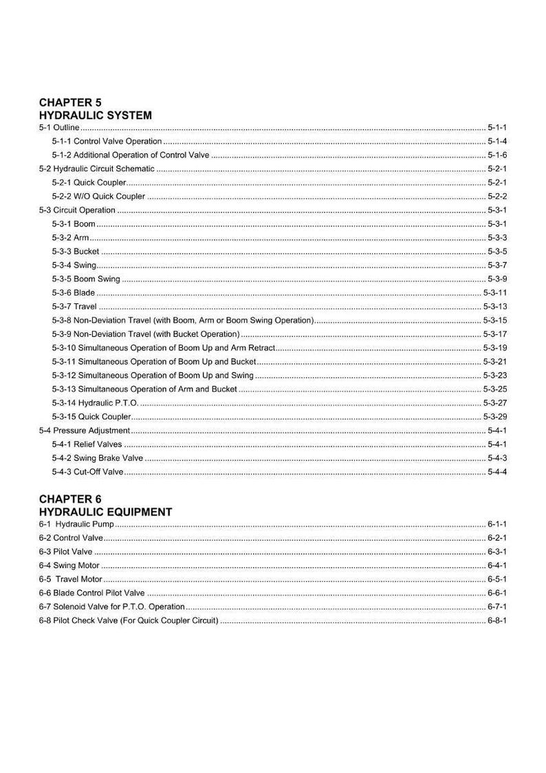 Yanmar Vio45 vio55 5 Excavator Service Manual PDF | Workshop Repair | Instant Download image 7