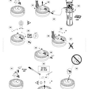 Komatsu JMHB370V-1 hydraulhammare servicemanual reparation verkstad PDF-nedladdning bild 10