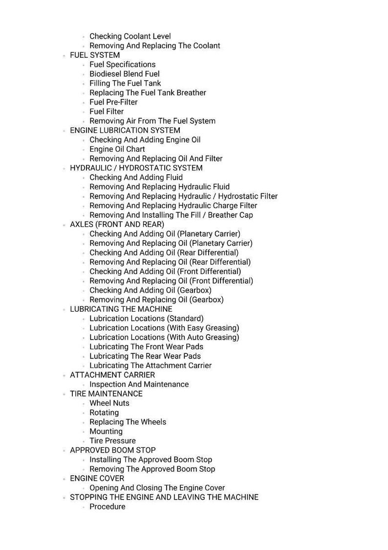 Massey Ferguson TH 7035RC 7035XRC 7035BRC Stage 5 Teleskoplastare Servicemanual PDF | Verkstadsreparation | Direktnedladdning bild 3