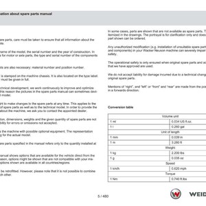 Weidemann 1260 ホイールローダー パーツマニュアル PDF | 図解カタログ | 即時ダウンロード 画像 5