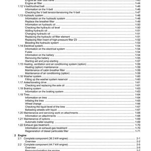 Weidemann 1880 Hoftrac Service Anleitung PDF | Werkstattreparatur | Sofort Download Bild 5