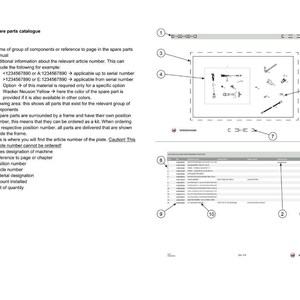 Weidemann 2070Cx80lp tele Wheel loader Parts Manual PDF | Illustrated Catalog | Instant Download image 8
