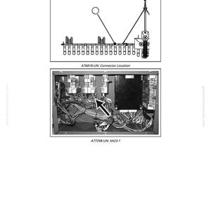 Pode incluir: Diagrama de um conector el&eacute;trico rotulado XA23-1 / XA4013_1 - EPM 3 - J1 (Green) Connector. A imagem inclui um esquema e uma fotografia da localiza&ccedil;&atilde;o do conector. O texto inclui A76818-UN: Connector Location e A77298-UN: XA23-1.