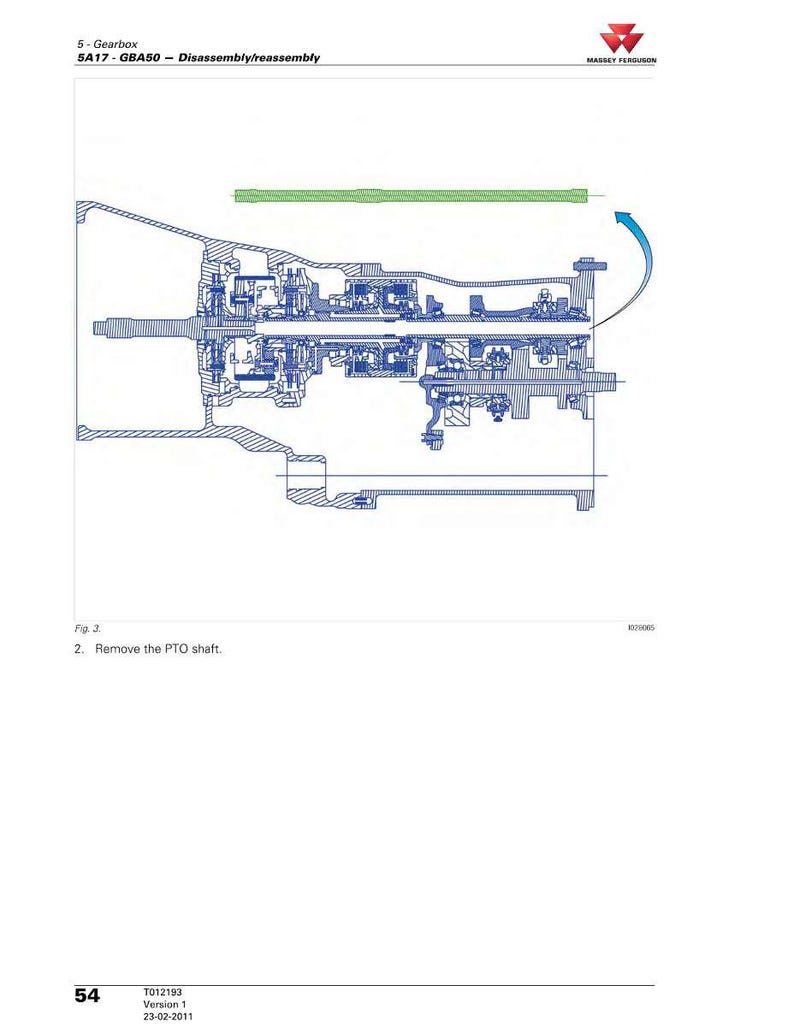 Massey Ferguson 5600-serien modeller 5608 5613 traktor servicemanual PDF | Verkstadsreparation | Direkt nedladdning bild 3