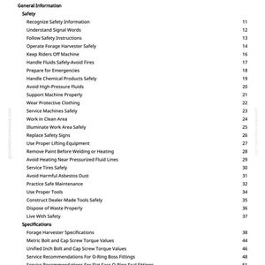 Teknisk manual för John Deere 3955, 3975 fälthackar i PDF-format | Nedladdning direkt bild 4