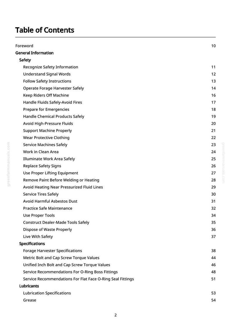 Teknisk manual för John Deere 3955, 3975 fälthackar i PDF-format | Nedladdning direkt bild 4