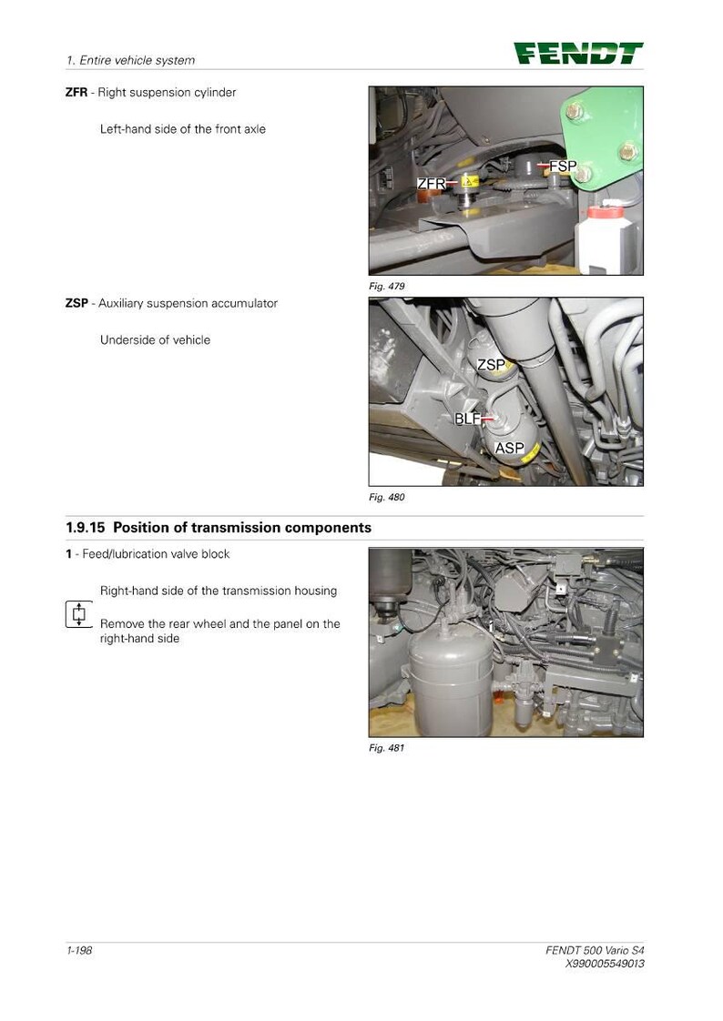 Fendt 500 Vario s4 Tractor Workshop Manual PDF | Service Repair | Instant Download image 3